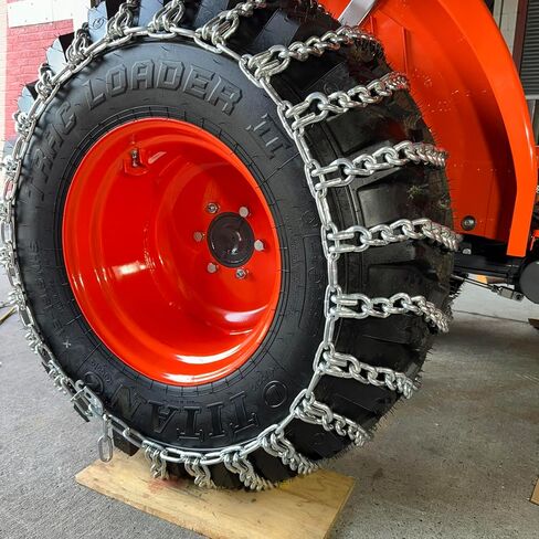 TireChain.com 320/85R38 320/85 38 سلاسل إطارات الجرارات مجموعة من 2 in Saudi Arabia