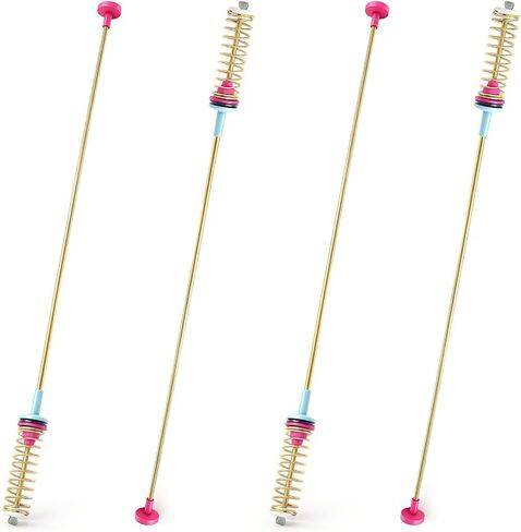 قضبان تعليق غسالة DC97-16350V لأجهزة سامسونج، DC97-16350V (27.5 بوصة)، استبدال قضبان تعليق سامسونج، WA54R7200AV/US، WA54R7600AC/US، WA54R7200AW/US، WA54R7600AV/US، WA54R7600AW/US، ضمان مدى الحياة in Kuwait