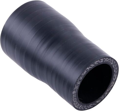 Straight Reducer Hose Coupler Adapter 2.5" To 3" (63mm-76mm), Length 3" (76mm) 4-Ply Silicone Universal Automotive Pipe For Turbo/Intercooler/Intake/Exhaust Systems, Leak-Proof (Matte Black) in Saudi Arabia