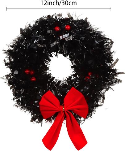 Christmas Car Decoration Wreath with Lights Christmas Car Wreath Accessories for Car, Truck, SUV or Any Car Grille, Mounting Equipment Included in Saudi Arabia