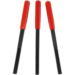 3Pcs Thread File Set, Thread Restorer File Set, Thread Restoring Chaser Files Metric and SAE, High Carbon Steel Thread Repair Tool for Thread Repair File Set, Thread Cleaner Tool in Kuwait
