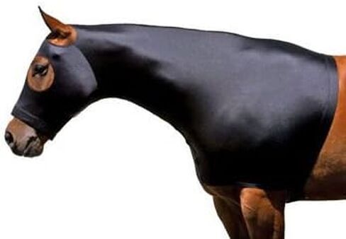 M Horse Comfort Stretch Neck Hood Red 521MW04RD in Kuwait