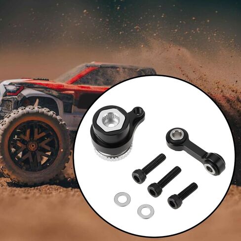 SING F LTD RC 25T ذراع بوق التوجيه الموفر من الألومنيوم متوافق مع Arrma 1/18 Grom in Kuwait
