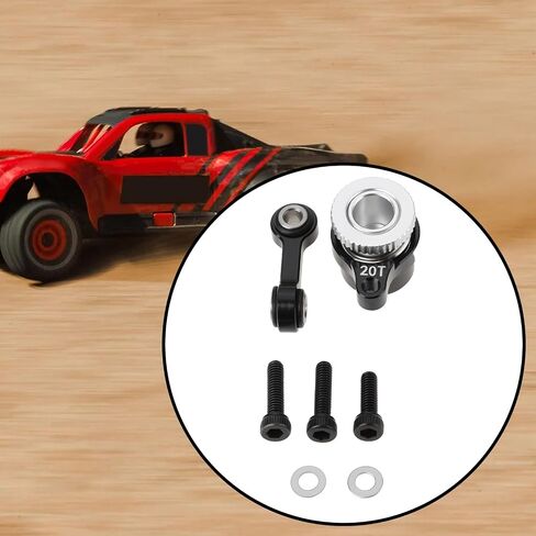 SING F LTD RC 25T ذراع بوق التوجيه الموفر من الألومنيوم متوافق مع Arrma 1/18 Grom in Kuwait