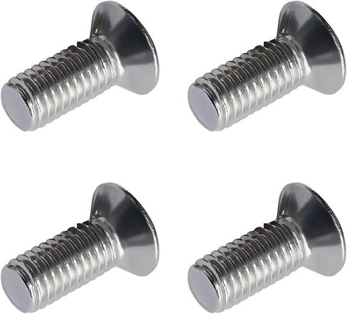 4PCS Stainless Steel Brake Disc Rotor Screws, 936000-6014-0H Brake Disc Retaining Screws for Front and Rear, Rotor Screw Replacement Fits Accord Civic Odyssey CR-Z MDX (4 PCS) in Saudi Arabia