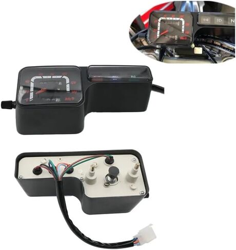 Motorcycle Dashboard Speedometer Speedometer Gauge Tachometer Assembly W/Light Indicator for XR250 CRM250 BAJA250 XR/CRM 250 XG250 XLR125 XL250 Digital Odometer in Saudi Arabia