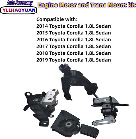 Engine Motor and Trans Mount 4 pcs Compatible with 2006 2007 2008 2009 2010 Ho-nda Civic 1.8L Replacement for A4546 A4530 A4534 A4543 in Saudi Arabia