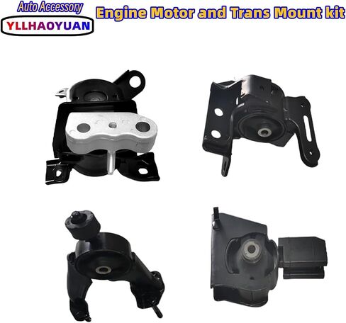 Engine Motor and Trans Mount 4 pcs Compatible with 2006 2007 2008 2009 2010 Ho-nda Civic 1.8L Replacement for A4546 A4530 A4534 A4543 in Saudi Arabia
