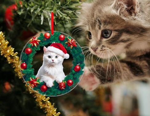 WaaHome Picture Frame Dog First Christmas Ornaments 2023 My First Christmas Dog Puppy Ornament, Photo Frame Puppy's 1st Christmas Tree Ornaments Decorations Gifts for Dog Pet Cat Lovers New Owners in Kuwait