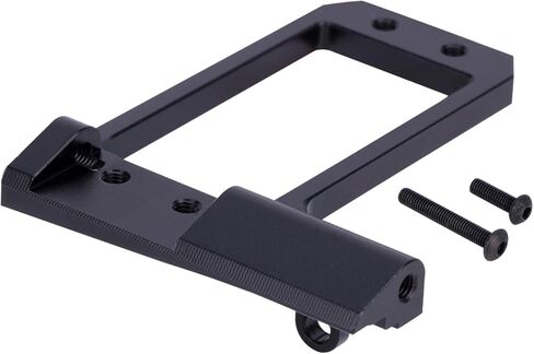 حامل مؤازر BTA من الألومنيوم ومحول 4 وصلات لـ 1/10 RC Crawler Vanquish F10 Portal Axle Low Center of Gravity LCG Chassis DIY (أسود) in Kuwait