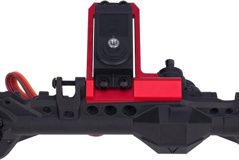 حامل مؤازر BTA من الألومنيوم ومحول 4 وصلات لـ 1/10 RC Crawler Vanquish F10 Portal Axle Low Center of Gravity LCG Chassis DIY (أسود) in Kuwait