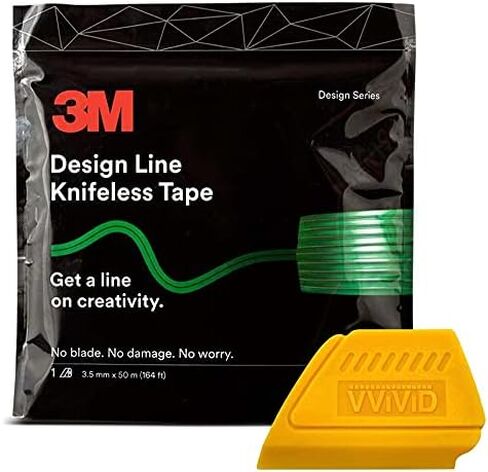 شريط خط تصميم 3M - (150 قدم مع تفاصيل صفراء) in Kuwait