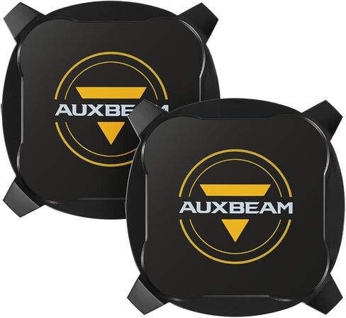 Auxbeam 4.5 بوصة 128 واط Led Pods، سلسلة XP-Ultra 15200LM Flood Beam Offroad Pod Lights + Auxbeam XP-Ultra Series 4.5 بوصة أغطية ضوء Pod in Kuwait