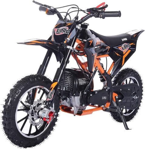 دراجة ترابية X-PRO Hawk 40 تعمل بالغاز، دراجة ترابية رباعية الأشواط مع بداية سحب، عجلات 10 بوصة! (أحمر) in Kuwait