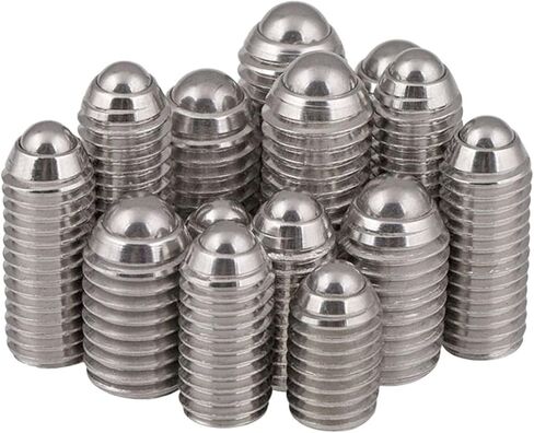 Cgshop-Compressed Spring M3, M4 Stainless Steel Wavelet Screw Steel Ball Fastening Spring Countersunk Bolts, 10pcs, Good Elasticity and More Durable(10mm,M4(10PCS)) in Saudi Arabia