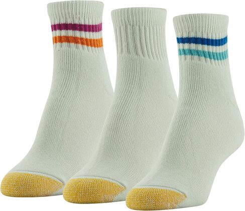 GOLDTOE Women's Ultratec Quarter Socks, 3-Pairs in Kuwait