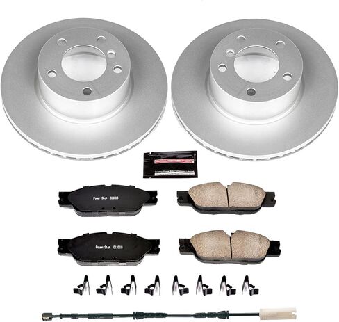 Power Stop KOE6346 Autospecialty Front Replacement Brake Kit-OE Brake Rotors & Ceramic Brake Pads For BMW 128i 2010-2013 [Model Specific] in Saudi Arabia