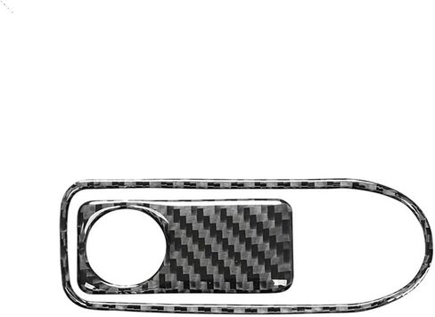 for Mercedes Benz C GLC Class W205 C180 C200 C300 Carbon Fiber Copilot Glove Box Switch Panel Trim Cover Sticker Car Accessories in Saudi Arabia