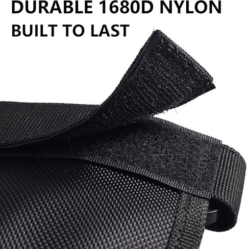 مقابض قضبان لف للطرق الوعرة، مقبض من قماش أكسفورد 1680D مع أشرطة شديدة التحمل، مريح ومريح، تصميم سريع الفك مضاد للسرقة in Kuwait