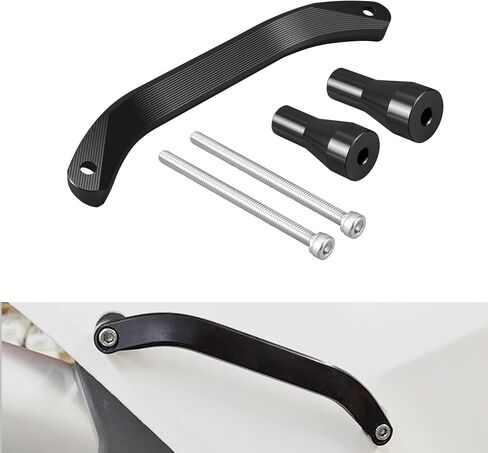 NICECNC Black CNC Rear Grab Handle Compatible with KTM 125-450 SX/SXF/XC/XCF 2016 2017 2018 125-500 XCW/EXC/EXCF 2017 2018 2019 See Fitment in Saudi Arabia