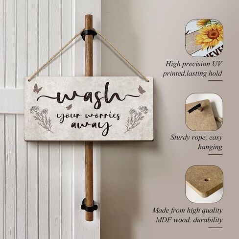 Heuhuww Funny Kitchen Decor Signs -Welcome to My Kitchen 6x12 Inch Cute Rustic Kitchen Quote Wall Decor for Home Bar,Christmas for Women Mom Friends in Kuwait