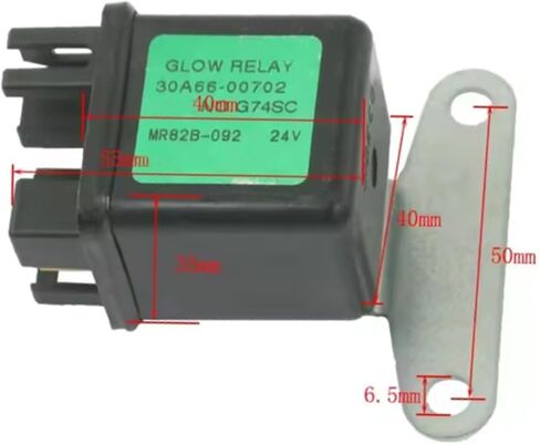 Relay Glow Plug 24V 30A66-00702 MR82B-092 for S6S Engine Forklift in Saudi Arabia