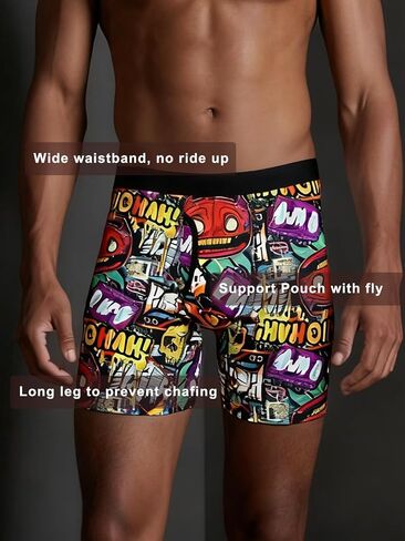 Men's Support Underwear Performance Boxer Briefs M L XL XXL XXXL in Saudi Arabia