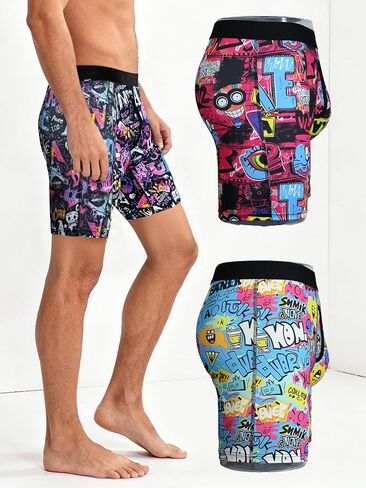 Men's Support Underwear Performance Boxer Briefs M L XL XXL XXXL in Saudi Arabia