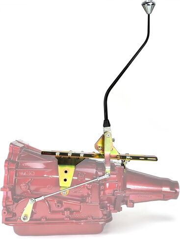 American Shifter 19515 Single Action Automatic Transmission Shifter Kit (23 Dual Bend Black Arm with Delux Knob) in Saudi Arabia