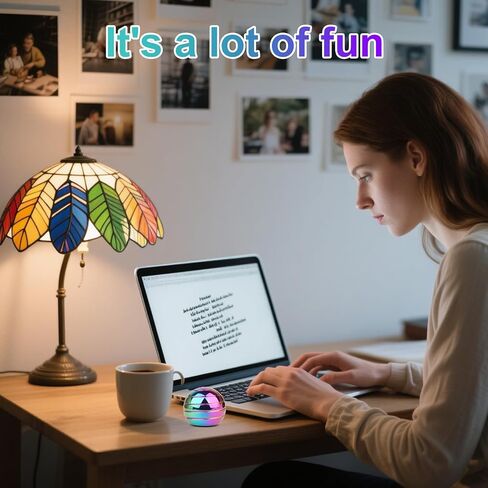 كرة لعبة مكتبية حركية، ألعاب فيدجيت مكتبية للبالغين، 1.54 بوصة قوس قزح فيدجيت سبينر لتخفيف القلق واضطراب فرط الحركة ونقص الانتباه، لعبة دوارة فيزيائية بحجم الجيب للبالغين والأطفال (39 مم، قوس قزح-A) in Kuwait