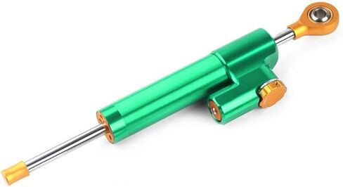 Steering Damper Stabilizer Mounting Bracket Support Kit Compatible with 1000SX Z1000SX Titanium Ruler Directional(green2-set) in Saudi Arabia