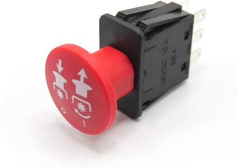 7 محطات مخلب PTO التبديل 725-3233A يصلح ل MTD شبل كاديت 925-3233A 725-3233A 925-3233 725-3233 دلتا 6201-308 6204-308 شفرة مخلب شبل كاديت صفر بدوره PTO التبديل (الأحمر) in Kuwait