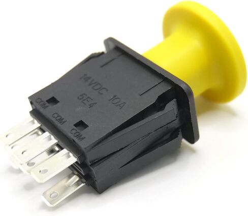 7 Terminals Clutch PTO Switch 725-3233A Fit for MTD Cub Cadet 925-3233A 725-3233A 925-3233 725-3233 Delta 6201-308 6204-308 Blade Clutch cub Cadet Zero Turn PTO Switch (Red) in Kuwait