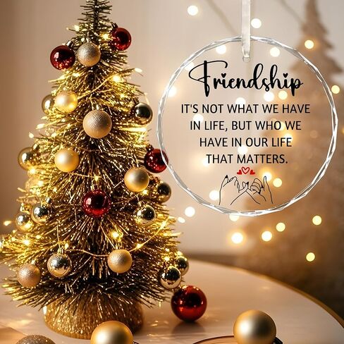 2023 عيد الميلاد زخرفة المنزل هدايا الاحترار للمنزل الجديد أول عيد الميلاد في منزلنا الجديد 2023 معلقة ديكور داخلي في الهواء الطلق تخزين المواد in Kuwait