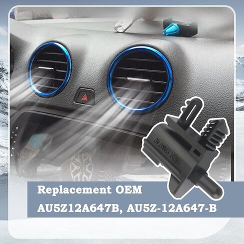مستشعر درجة حرارة الهواء المحيط للسيارة OEM#AU5Z12A647B، AU5Z-12A647-B، 2 دبوس مستشعر درجة الحرارة المحيطة ملحقات السيارة المتوافقة مع لينكولن MKT MKS MKZ، فورد فيوجن F-150 Explorer in Saudi Arabia