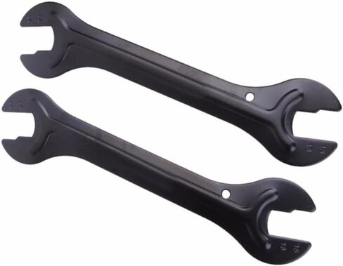 2Pcs Bicycle Hub Pedal Repair Wrench Bicycle Repair Tools Bike Wheel Hub Axle Cone Adjuster Pedal Spanner For MTB 13/14/15/16mm in Saudi Arabia