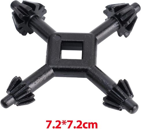 1pcs Cross Wrench 4 in 1 Drills Chuck Key Star Wrench 4 Way Chuck Key Spanner Ratchet Socket Ring DIY Projects Home Repairs in Saudi Arabia