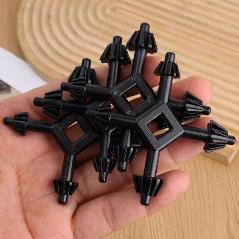 1pcs Cross Wrench 4 in 1 Drills Chuck Key Star Wrench 4 Way Chuck Key Spanner Ratchet Socket Ring DIY Projects Home Repairs in Saudi Arabia