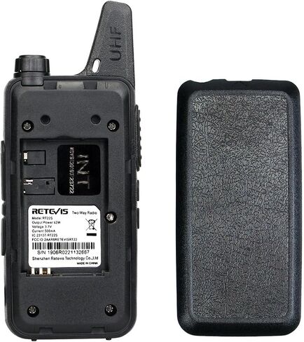 Retevis RT22S 2 Way Radios, Portable and Mini Walkie Talkies for Adults, Channel Display, Hands Free Two Way Radios Rechargeable for Daycare Business Warehouse Retail Church(20 Pack) in Saudi Arabia