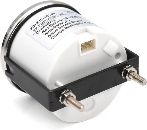مقياس مستوى الوقود مخصص عالي الدقة 0-90ohm 2 بوصة 52 مم مؤشر قياس الوقود مع مؤشر مستوى خزان الوقود باللون الأحمر لقارب شاحنة السيارة (أخضر) in Kuwait