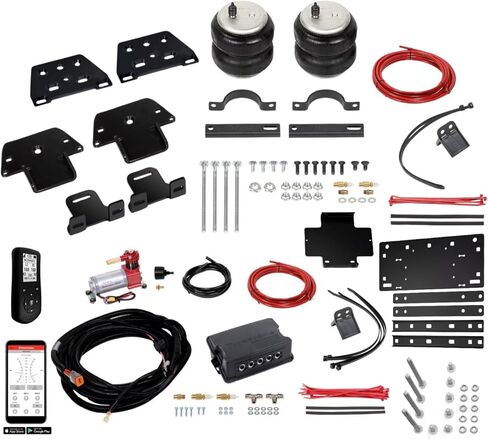 Firestone Ride-Rite Rear Air Helper Springs Kit fits 2022-2024 Tundra 2WD 4WD | Easy Installation, Brake Effectiveness | 2628 in Kuwait