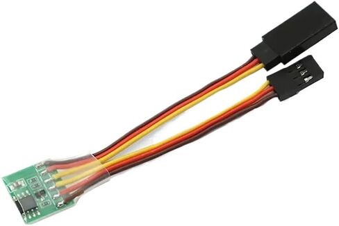 Universal RC Servo Inverter for Airplane V-Tail Compatible with 4-6V and 3. 6V-24V Systems Servo Reverser(4-6V) in Saudi Arabia