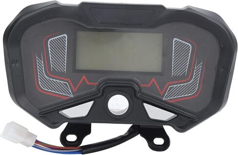 Motorcycle Speedometer,Motorcycle Electric Tricycle Dashboard Fuel Speedometer LCD Display 48‑60V in Saudi Arabia