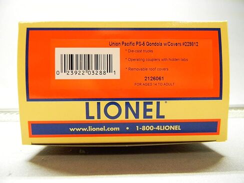 Lionel Union Pacific PS-5 Gondola w/Covers #229812 O Gauge 2126061 in Saudi Arabia