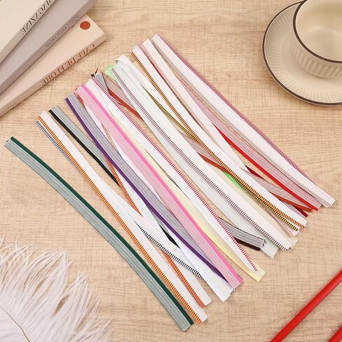 24 قطعة من أشرطة نهاية تجليد الكتب، مجموعة عصابة رأس قطنية لتجليد الكتب مقاس 11.8 بوصة من القطن لتجليد الكتب وتزيينها، 24 لونًا نابضًا بالحياة in Kuwait