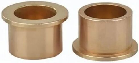 Brass Self-Lubricating Bushing Guide Sleeve, Powder Metallurgy Oil Copper Bearing with Flanged Design, 2mm-5mm Inner Diameter (8x10x12-15x1 5pcs) in Saudi Arabia