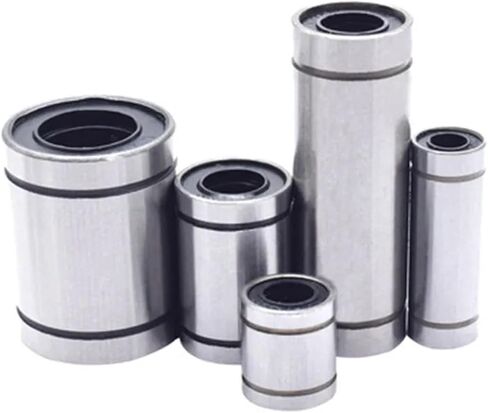 Linear Ball Bearing, 8mm Shaft Bushing for CNC and 3D Printer, Linear Motion Guide (LM8UU 1 pcs) in Saudi Arabia