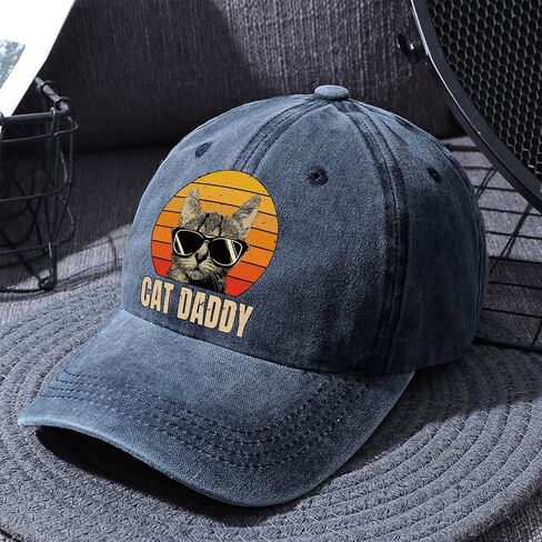 Pishovi I Do What I Want Fun Distressed Washed Black Baseball Cap, Vintage Adjustable Cotton Cap, Retirement Gifts for Men and Women, Christmas Birthday Gifts for Mom Dad BFF Cat Lover in Saudi Arabia