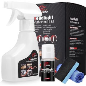 مجموعة سائل استعادة المصابيح الأمامية للسيارات، عامل تجديد المصابيح الأمامية، مجموعة سائل مؤكسد لاستعادة المصابيح الأمامية الجديدة لعام 2025، تلميع المصابيح الأمامية متعددة الوظائف لجميع أنواع المركبات in Kuwait