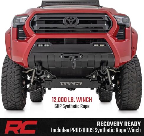 Rough Country Hidden Winch Kit for Toyota Tacoma (2024-2025) for Reliable Off-Road Recovery in Saudi Arabia